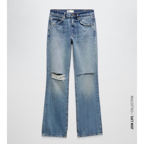 NEW Zara bootcut jeans - Picture 1 of 3